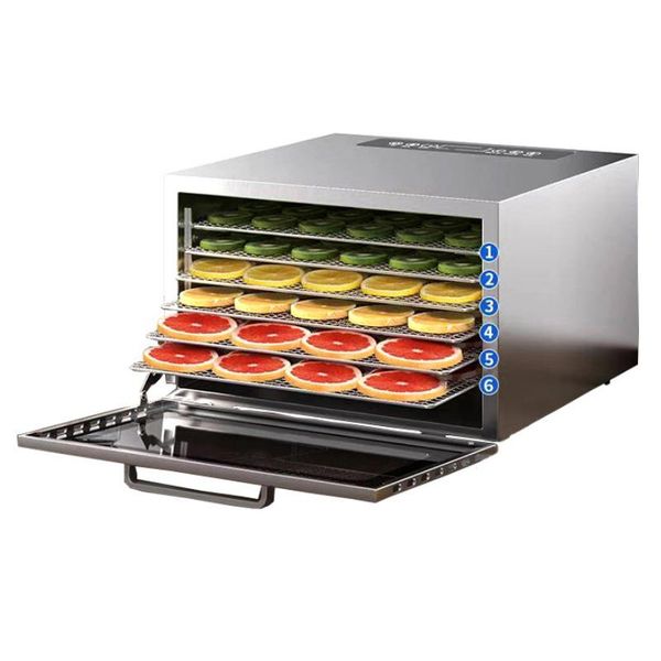 dehydrators 6-layer food dryer fruit air dried machine small home dehydrator pet snack drying voltage110v-220v beef jerky
dehydrators 6-layer food dryer fruit air dried machine small home dehydrator pet snack drying voltage110v-220v beef jerky