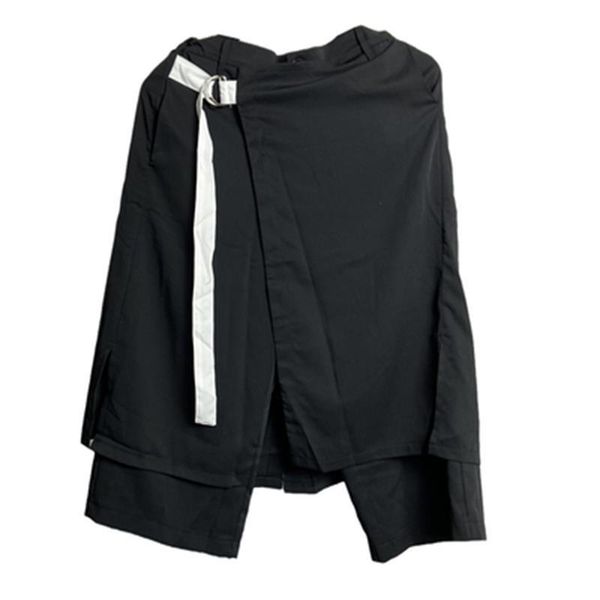 men's pants pure color of men style spring and summer is false skirt feeling two designs nine points, Black
men's pants pure color of men style spring and summer is false skirt feeling two designs nine points, Black