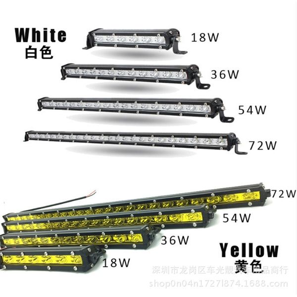 long ultra thin ceiling 18w36w54w72w90w led working lamp refitted for motorcycle off road vehicle
long ultra thin ceiling 18w36w54w72w90w led working lamp refitted for motorcycle off road vehicle