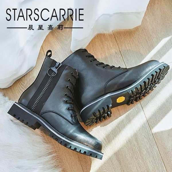 boots autumn and winter 2021 women's british style thick heel lace up leather short black plush shoes
boots autumn and winter 2021 women's british style thick heel lace up leather short black plush shoes