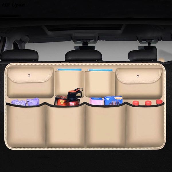 car organizer rear seat back storage bag pu leather auto backseat net in the trunk stowing tidying interior accessories supplies
car organizer rear seat back storage bag pu leather auto backseat net in the trunk stowing tidying interior accessories supplies