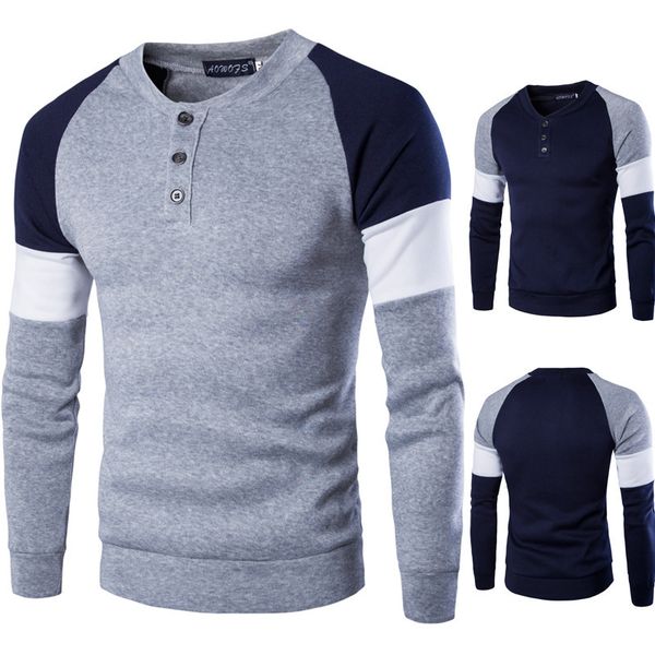 mens designer t shirts men's sweater hoodies color matching hoodless shirt clothing, Black
mens designer t shirts men's sweater hoodies color matching hoodless shirt clothing, Black
