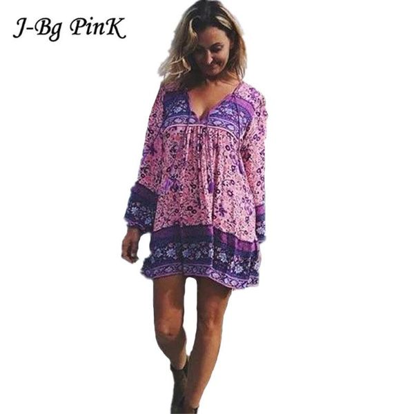 sarongs 2021 women dress floral print boho blouse spring summer chic vinatge dresses v-neck tassel long sleeve loose blusas femininas, Blue;gray
sarongs 2021 women dress floral print boho blouse spring summer chic vinatge dresses v-neck tassel long sleeve loose blusas femininas, Blue;gray
