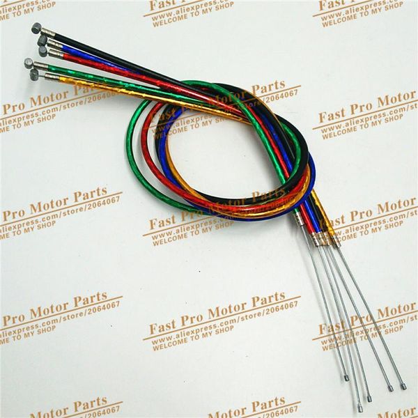 colourful throttle cable for mini dirt bike atv 2 stroke 60cm, 47cc/49cc pocket accelerator cable/throttle motorcycle brakes
colourful throttle cable for mini dirt bike atv 2 stroke 60cm, 47cc/49cc pocket accelerator cable/throttle motorcycle brakes