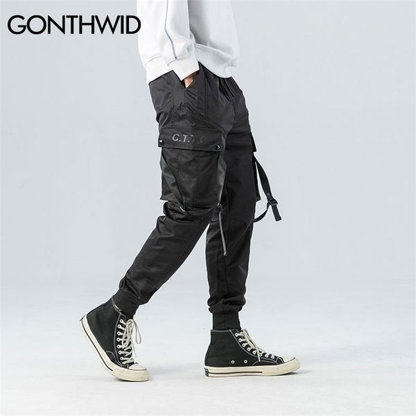 gonthwid side pockets ribbon buckles cargo harem pants hip hop casual joggers streetwear fashion sweatpants trousers 210715, Black
gonthwid side pockets ribbon buckles cargo harem pants hip hop casual joggers streetwear fashion sweatpants trousers 210715, Black