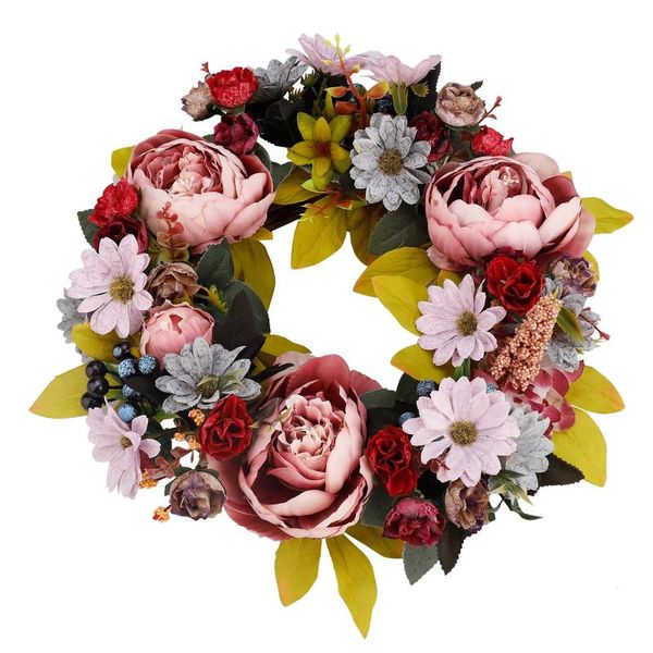 art artificial flowers garland for home wedding decoration wreath plastic simulation round pink rose vintage decorative & wreaths
art artificial flowers garland for home wedding decoration wreath plastic simulation round pink rose vintage decorative & wreaths