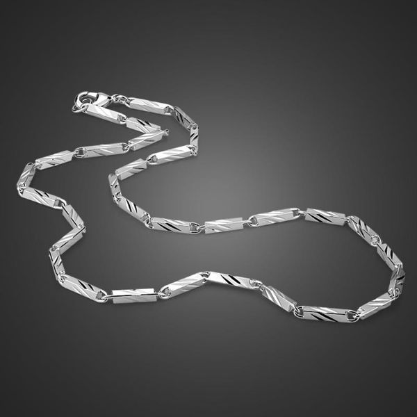 chains fashion punk man & woman square carving pattern 100% 925 sterling silver necklace men 3mm 20 inches link chain jewelry
chains fashion punk man & woman square carving pattern 100% 925 sterling silver necklace men 3mm 20 inches link chain jewelry