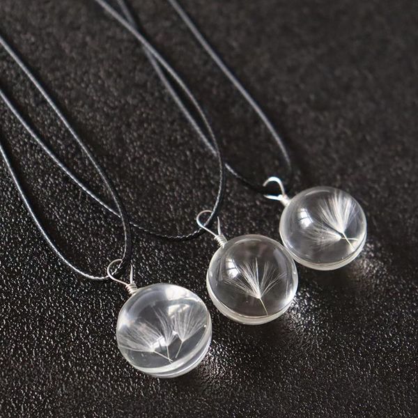 pendant necklaces women necklace dandelion glass ball charm trendy natural transparent lucky wish, Silver
pendant necklaces women necklace dandelion glass ball charm trendy natural transparent lucky wish, Silver