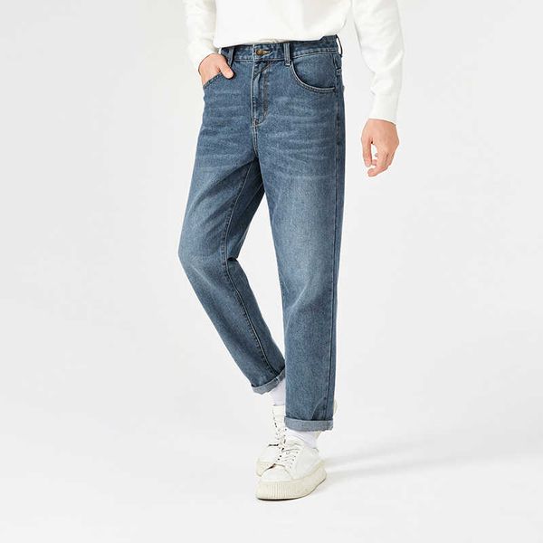 semir men's warm jeans, mini tapered pants, fashion, personality, korean 2021 new series, Blue
semir men's warm jeans, mini tapered pants, fashion, personality, korean 2021 new series, Blue