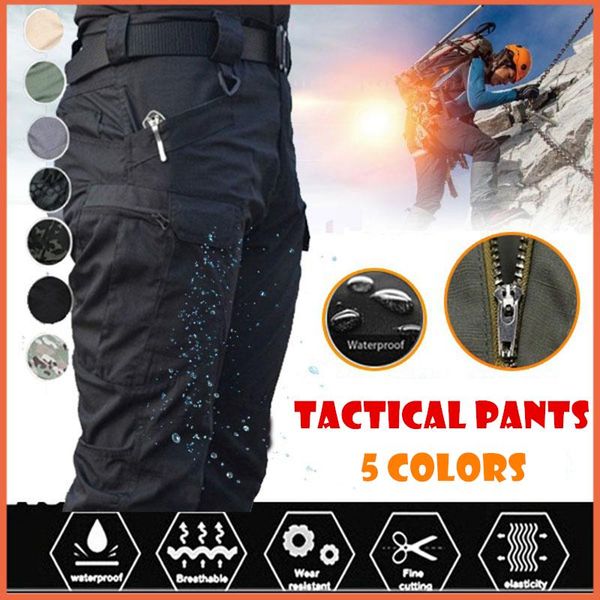 men's tactical cargo pants classic elastic outdoor casual slim multi pocket jogger sweatpants male military army combat trousers, Black
men's tactical cargo pants classic elastic outdoor casual slim multi pocket jogger sweatpants male military army combat trousers, Black