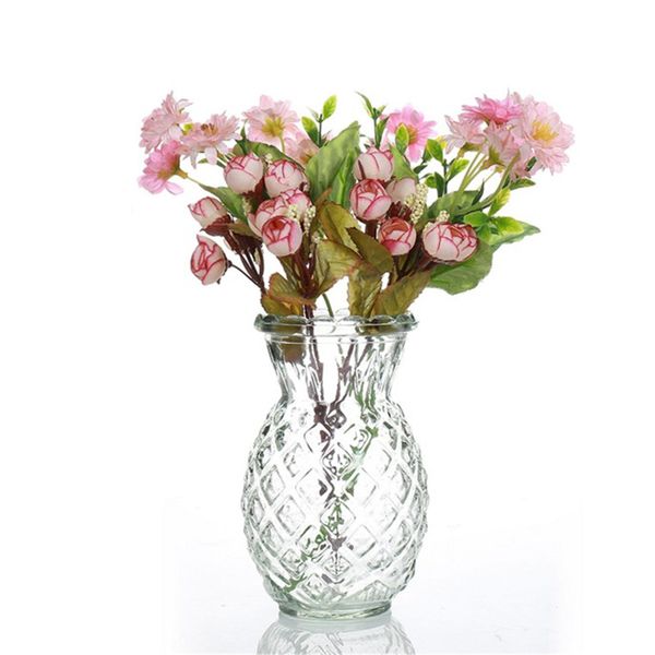1 pc transparent gass bud vase pineappe vase for weddings events decorating arrangements fowers fowers not incuded
1 pc transparent gass bud vase pineappe vase for weddings events decorating arrangements fowers fowers not incuded