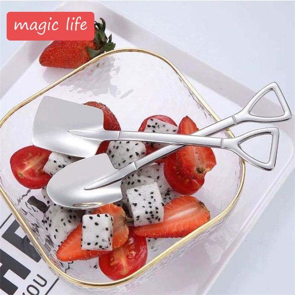 spoons 2pcs creative retro shovel coffee spoon stainless steel dessert watermelon ice cream tip flat
spoons 2pcs creative retro shovel coffee spoon stainless steel dessert watermelon ice cream tip flat