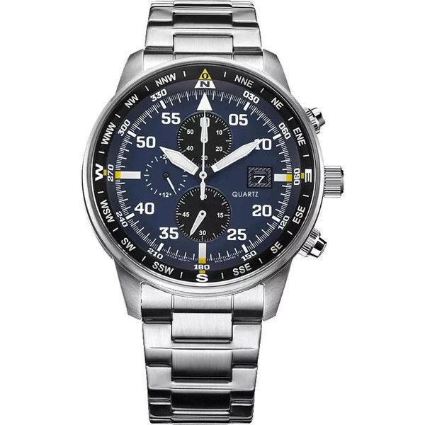 wristwatches men watch six needle timing quartz fashion brand steel belt leisure multifunctional waterproof, Slivery;brown
wristwatches men watch six needle timing quartz fashion brand steel belt leisure multifunctional waterproof, Slivery;brown