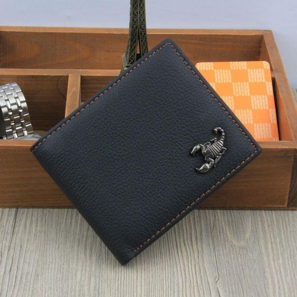 wallets casual leather men wallet brand cow office male mature man bifold scorpion pattern small purse, Red;black
wallets casual leather men wallet brand cow office male mature man bifold scorpion pattern small purse, Red;black