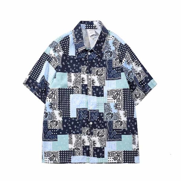 men's casual shirts occasional large-sized hawaiian shirt of the men in upper-street lapel short sleeve complete cashew copy summer shi, White;black
men's casual shirts occasional large-sized hawaiian shirt of the men in upper-street lapel short sleeve complete cashew copy summer shi, White;black