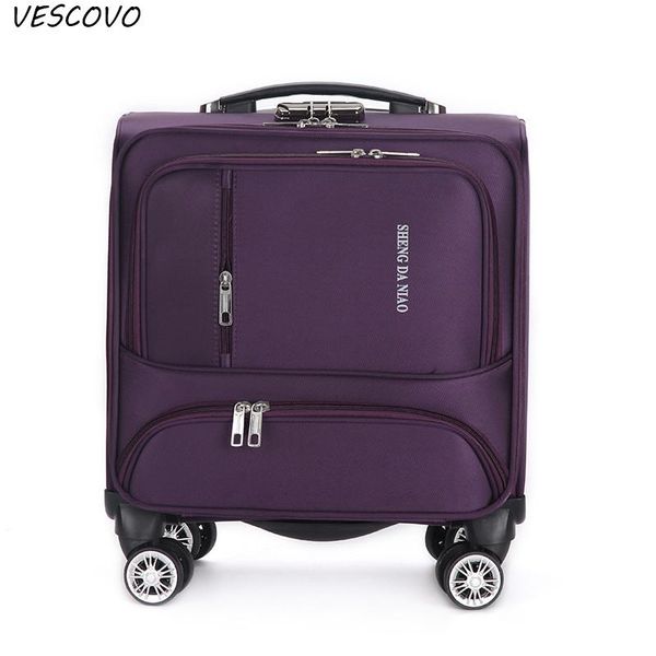 suitcases vescovo 18inch waterproof oxford cloth carry ons trolley travel suitcase spinner on wheels business boarding case
suitcases vescovo 18inch waterproof oxford cloth carry ons trolley travel suitcase spinner on wheels business boarding case