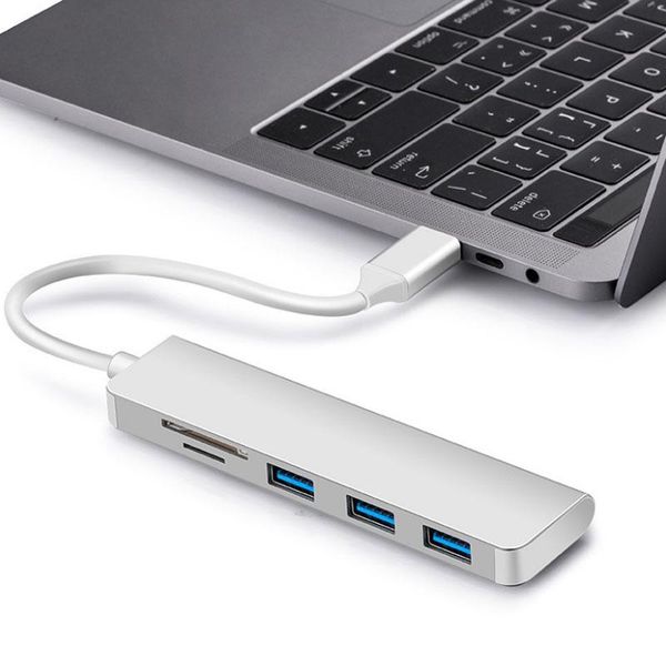hubs 5-in-1 type-c hub aluminiu alloy usb-c adapter usb 3.0 port sd card reader for chuwi aerobook plus pro herobook laptap case
hubs 5-in-1 type-c hub aluminiu alloy usb-c adapter usb 3.0 port sd card reader for chuwi aerobook plus pro herobook laptap case