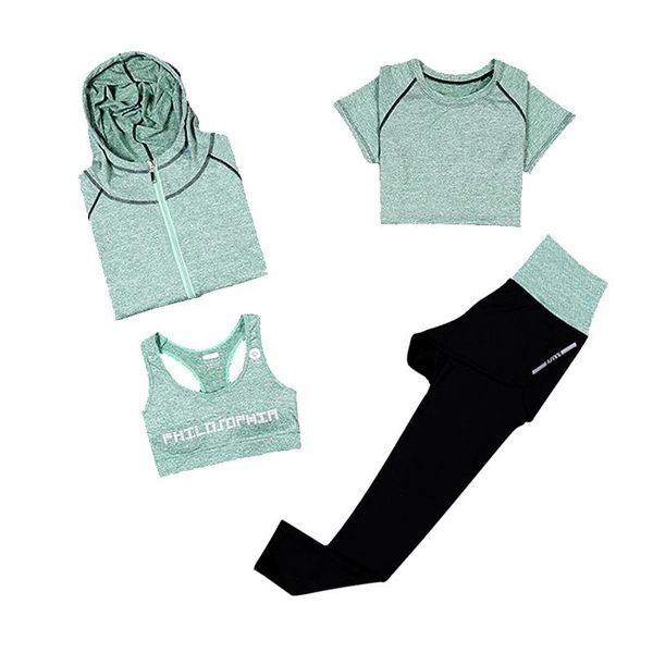 yoga outfit 4 pcs set leggings women fitness suit for clothes high waist gym workout sportswear sports clothing
yoga outfit 4 pcs set leggings women fitness suit for clothes high waist gym workout sportswear sports clothing