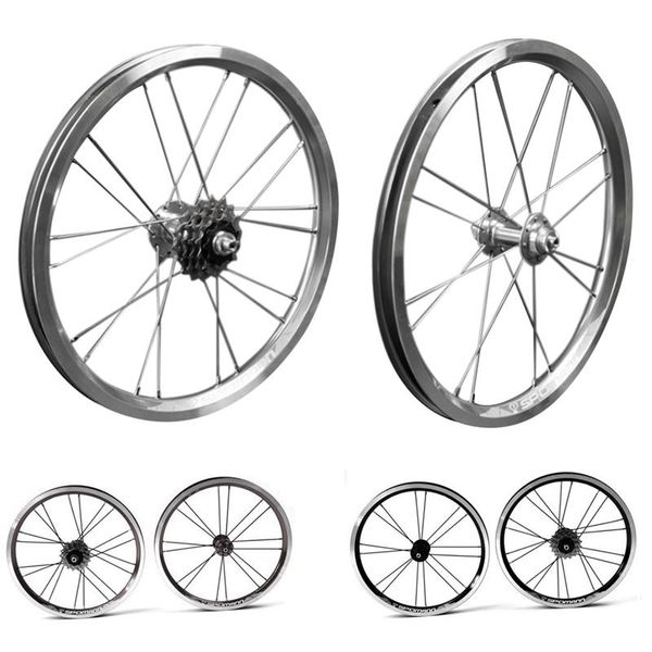 tools spomann 16-inch/305 outer 5-speed v-brake bmx folding bike bicycle wheel set front 2 rear four bearing
tools spomann 16-inch/305 outer 5-speed v-brake bmx folding bike bicycle wheel set front 2 rear four bearing