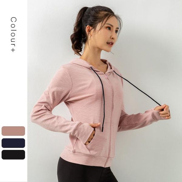 running jackets women's sportswear elastic zipper gym hooded jacket finger hook long sleeve sports women suits for 07wj418, Black;red
running jackets women's sportswear elastic zipper gym hooded jacket finger hook long sleeve sports women suits for 07wj418, Black;red