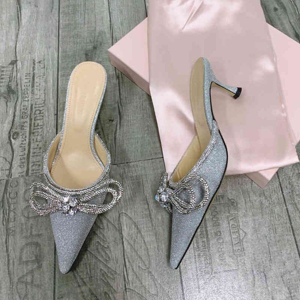 slippers crystals glittered embellished double bow mules evening shoes luxe stiletto heels women heeled luxury designers dress, Black
slippers crystals glittered embellished double bow mules evening shoes luxe stiletto heels women heeled luxury designers dress, Black