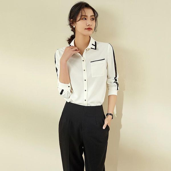women's knits & tees shirt design sense non-mainstream 2021 spring and autumn style white professional graceful loose long sleeve ol
women's knits & tees shirt design sense non-mainstream 2021 spring and autumn style white professional graceful loose long sleeve ol