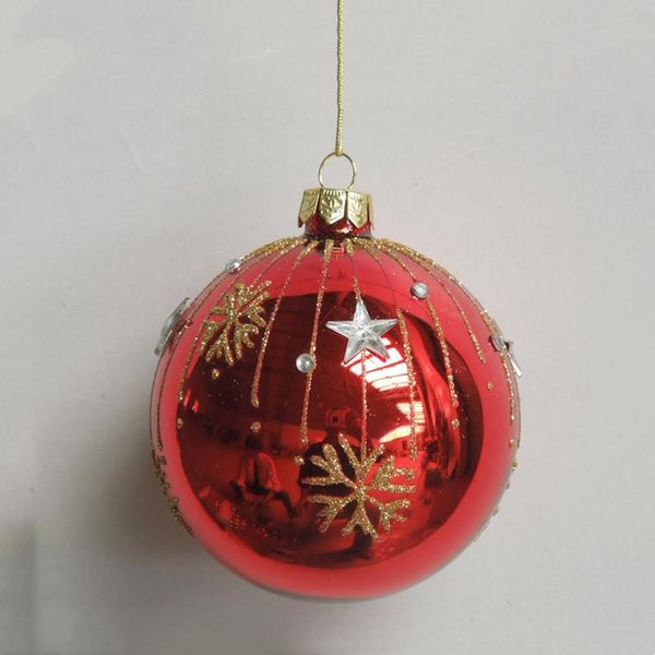 party decoration 12pcs/pack glossy red glass globe christmas day home supplies tree hanging ball pendant handmade festival gift
party decoration 12pcs/pack glossy red glass globe christmas day home supplies tree hanging ball pendant handmade festival gift