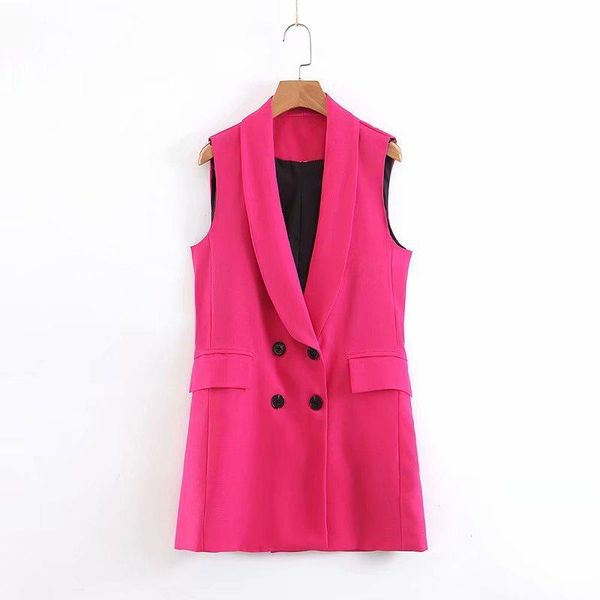women's vests arrival xl60-2178 european and american fashionable double-breasted suit jacket, Black;white
women's vests arrival xl60-2178 european and american fashionable double-breasted suit jacket, Black;white