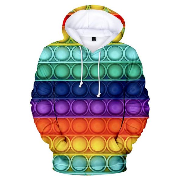 men's hoodies & sweatshirts 3d rainbow bubble hoodie color bubbles anime popete fidget clothes men pullover oversized streetwear for t, Black
men's hoodies & sweatshirts 3d rainbow bubble hoodie color bubbles anime popete fidget clothes men pullover oversized streetwear for t, Black