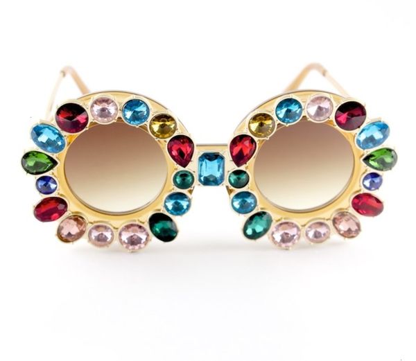 highend accessories digner sunglass with colorful rhintone flowery fashion sun glass, Black
highend accessories digner sunglass with colorful rhintone flowery fashion sun glass, Black