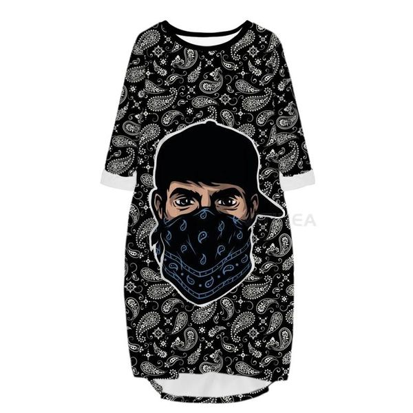 casual dresses fashion bandana 3d print long skull paisley pocket loose robe summer dress for women v16, Black;gray
casual dresses fashion bandana 3d print long skull paisley pocket loose robe summer dress for women v16, Black;gray