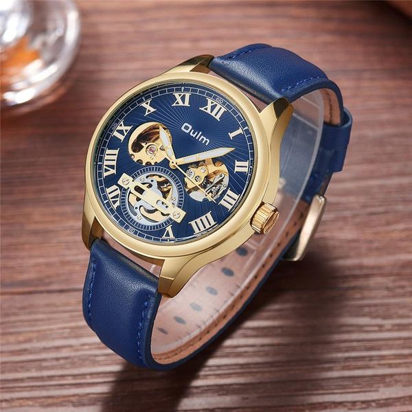 wristwatches oulm fashion mechanical watch male genuine leather casual business watches men roman numerals men's, Slivery;brown
wristwatches oulm fashion mechanical watch male genuine leather casual business watches men roman numerals men's, Slivery;brown