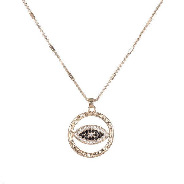 pendant necklaces zwpon gold circle crystal evil eye necklace for women long jewelry wholesale, Silver
pendant necklaces zwpon gold circle crystal evil eye necklace for women long jewelry wholesale, Silver