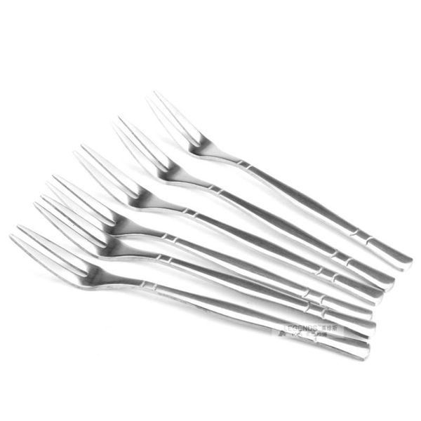 forks bar home supplies stainless steel two-tine snack cake dessert west tableware fruit fork 6pcs/lot
forks bar home supplies stainless steel two-tine snack cake dessert west tableware fruit fork 6pcs/lot
