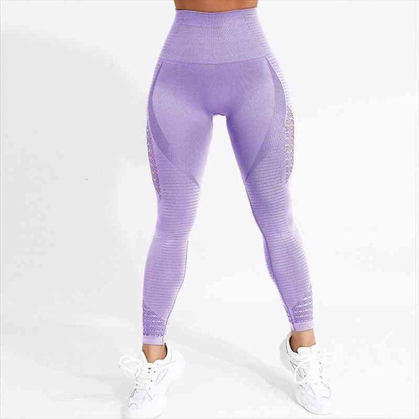 high waist hollow push up women legging fitness workout casual jegging elastic gym leggins, Black