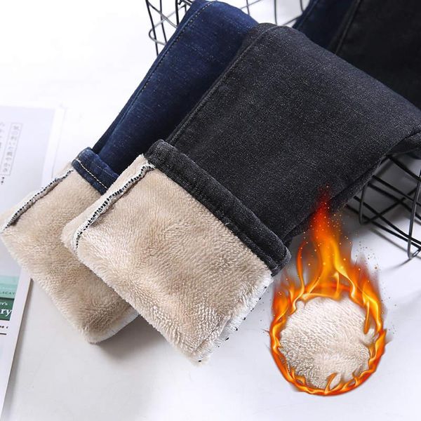 fleece jeans women warm high waist slim skinny stretch long jean femme plus velvet thick autumn winter pencil pants c6856 women's, Blue
fleece jeans women warm high waist slim skinny stretch long jean femme plus velvet thick autumn winter pencil pants c6856 women's, Blue
