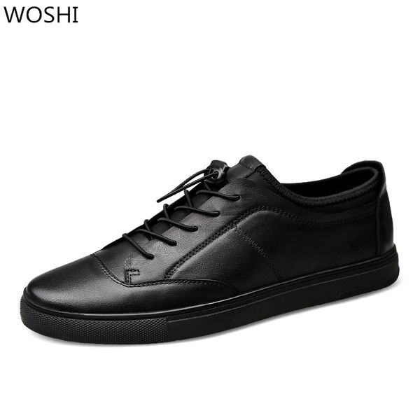 dress shoes men genuine leather first grade cow shoes 's flats spring autumn casual fashion man plus size 38-46 k3 7iqo, Black
dress shoes men genuine leather first grade cow shoes 's flats spring autumn casual fashion man plus size 38-46 k3 7iqo, Black