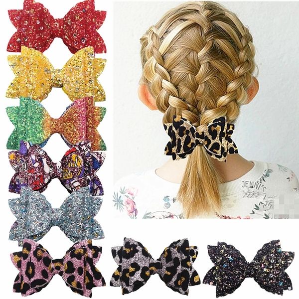 9*5.5 cm gradient rainbow bowknot baby hair clips toddler glitter sequins bows hairpins girls headwear clothing decoration, Slivery;white
9*5.5 cm gradient rainbow bowknot baby hair clips toddler glitter sequins bows hairpins girls headwear clothing decoration, Slivery;white
