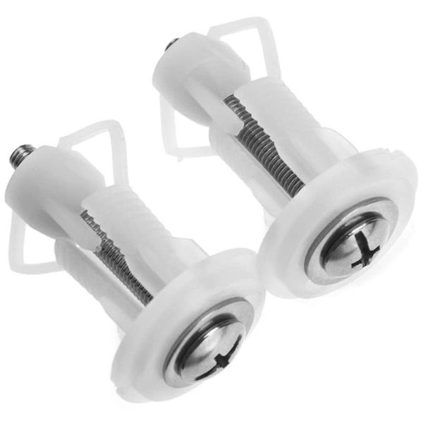 2pcs fix toilet cover seat screws well nut pan fixing wc blind hole fitting kit for universal hinges covers
2pcs fix toilet cover seat screws well nut pan fixing wc blind hole fitting kit for universal hinges covers