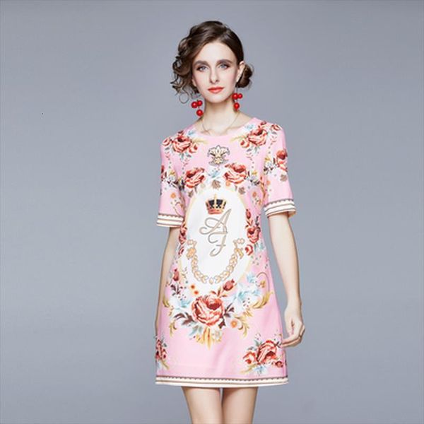 summer design short sleeve women dress o neck plus size pink runway mini dresses office lady elegant vestidos, Black;gray
summer design short sleeve women dress o neck plus size pink runway mini dresses office lady elegant vestidos, Black;gray