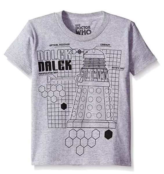kids youth "dr. who" doctor who dalek dalek t-shirt nwt licensed & official, White;black
kids youth "dr. who" doctor who dalek dalek t-shirt nwt licensed & official, White;black