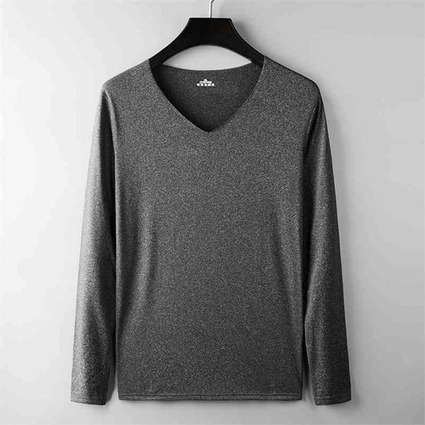 autumn/winter men's warm t-shirt men's long sleeve casual v-neck thickened t-shirt men's t-shirt 210409, White;black
autumn/winter men's warm t-shirt men's long sleeve casual v-neck thickened t-shirt men's t-shirt 210409, White;black