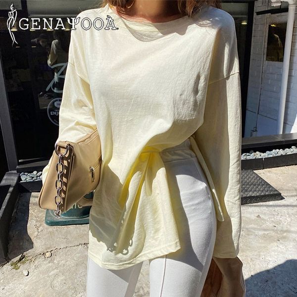 genayooa o-neck loose t shirt long sleeve korean fashion autumn 100% cotton t-shirt women style oversized 210417, White
genayooa o-neck loose t shirt long sleeve korean fashion autumn 100% cotton t-shirt women style oversized 210417, White