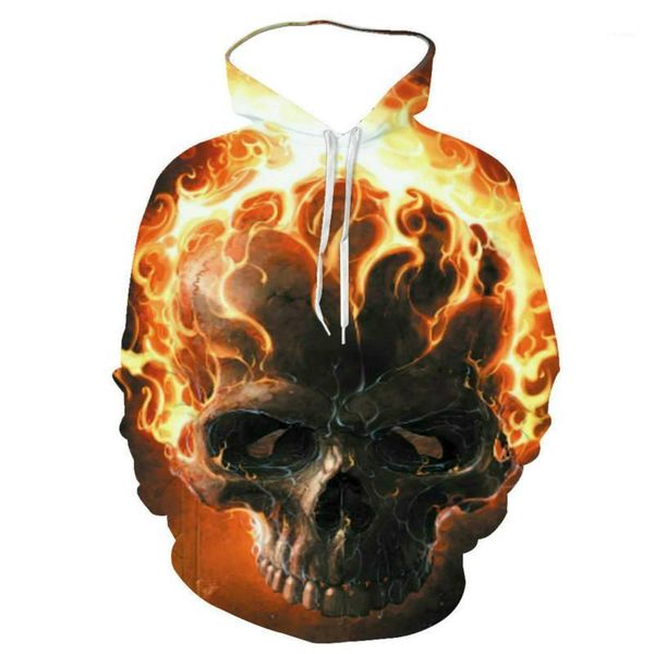 men's fashion casual hip-hop sweater 3d skull print hoodie punk hoodies & sweatshirts, Black
men's fashion casual hip-hop sweater 3d skull print hoodie punk hoodies & sweatshirts, Black