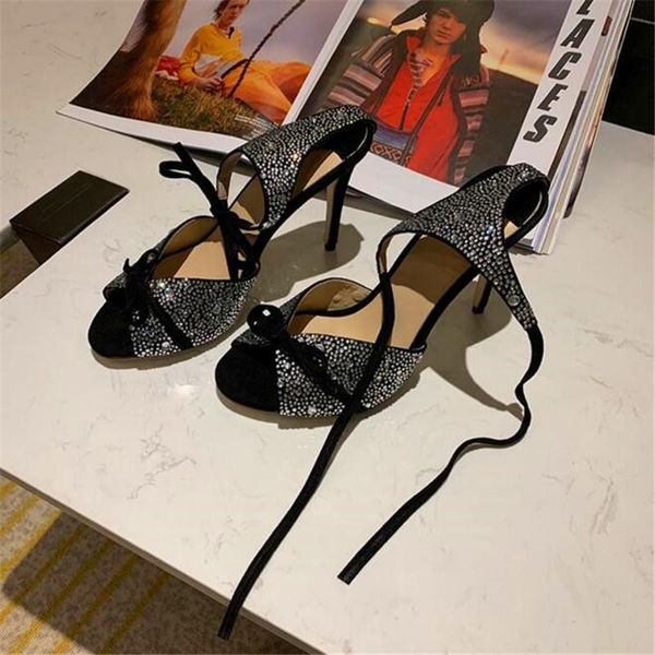 bowknot rhinestone open-toe sandals fairy style thin heel fashion high heels summer ladies party, Black
bowknot rhinestone open-toe sandals fairy style thin heel fashion high heels summer ladies party, Black