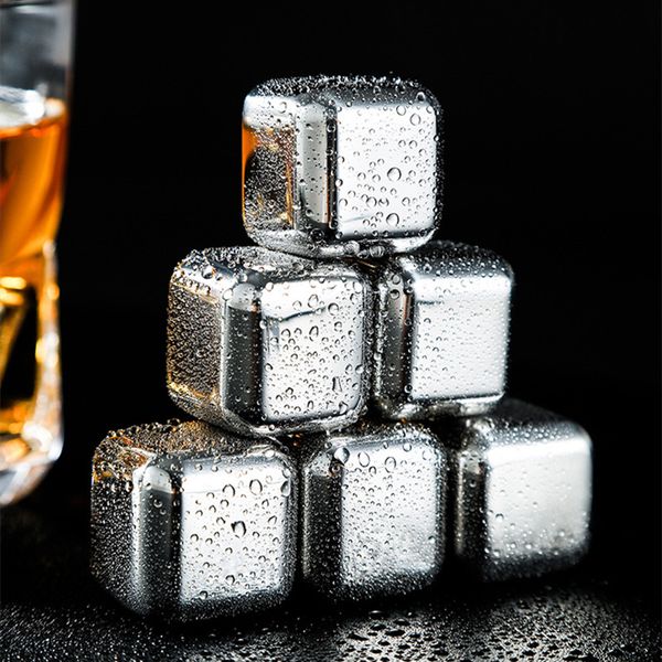 reusable ice creative metal frozen ice stone stainless steel wine whisky stone thickening household bar party grain of ice cubes
reusable ice creative metal frozen ice stone stainless steel wine whisky stone thickening household bar party grain of ice cubes