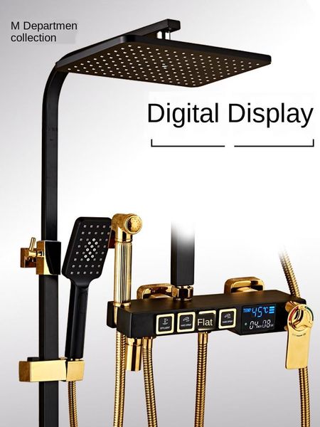 constant temperature shower set full copper home bath automatic control mixing valve bathroom pressurized rain sets
constant temperature shower set full copper home bath automatic control mixing valve bathroom pressurized rain sets