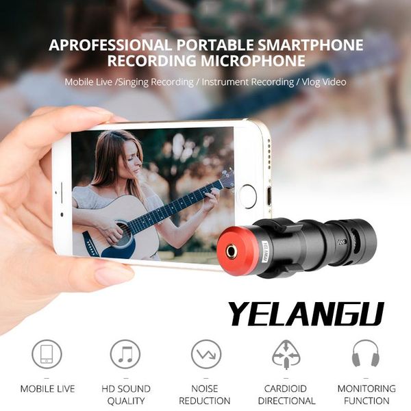 microphones yelangu 3.5mm plug camera microphone condenser recording microfone ultra-wide audio studio mic for canon sony nikon dslr dv vlog
microphones yelangu 3.5mm plug camera microphone condenser recording microfone ultra-wide audio studio mic for canon sony nikon dslr dv vlog