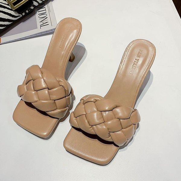 women sandals 2021 summer outdoor beach shoes elegant square sandal toe thin high heels ladies fashion designer slippers, Black
women sandals 2021 summer outdoor beach shoes elegant square sandal toe thin high heels ladies fashion designer slippers, Black
