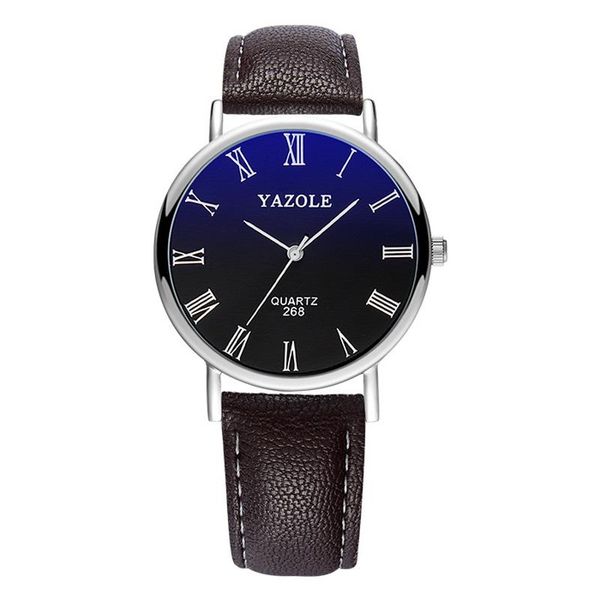 wristwatches yazole men watch with roman numerals quartz analog casual fashion wrist watches for leather strap ultra thin 7mm wristwatch, Slivery;brown
wristwatches yazole men watch with roman numerals quartz analog casual fashion wrist watches for leather strap ultra thin 7mm wristwatch, Slivery;brown